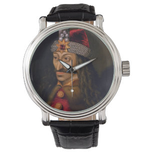 Vlad tepes Impaler Voivode Portrait Dracula Histor Armbanduhr