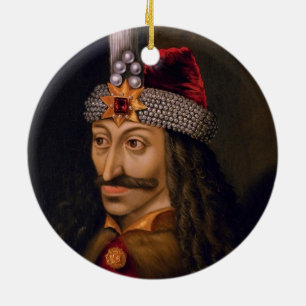 Vlad tepes Impaler Voivode Portrait Dracula Histor Keramik Ornament