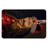 Vlad tepes Impaler Voivode Portrait Dracula Histor Magnet (Horizontal)
