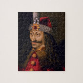 Vlad tepes Impaler Voivode Portrait Dracula Histor Puzzle (Vertikal)