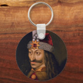Vlad tepes Impaler Voivode Portrait Dracula Histor Schlüsselanhänger (Vorderseite)