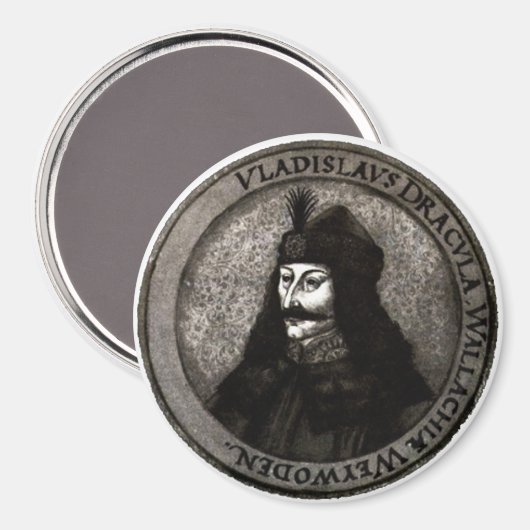 Vlad Tepes Magnet (Vorderseite/Rückseite)