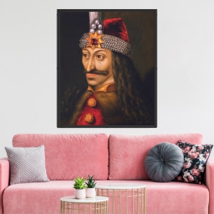 Vlad Tepes: Pfähler, Dracula, Fürst Voivode Leinwanddruck
