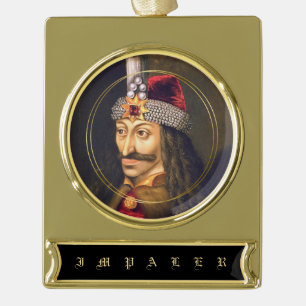 Vlad the Impaler Banner Ornament