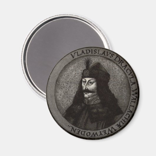 Vlad the Impaler Magnet (Vorderseite/Rückseite)