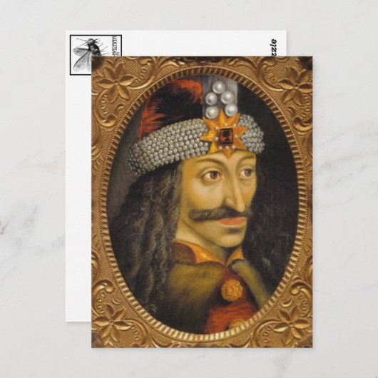 Vlad the Impaler Postcard Postkarte (Vorne/Hinten)