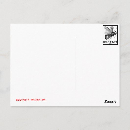 Vlad the Impaler Postcard Postkarte (Rückseite)