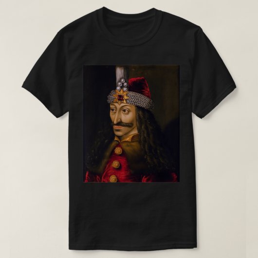 Vlad the Impaler Vlad Tepes Rumänien T-Shirt (Design vorne)