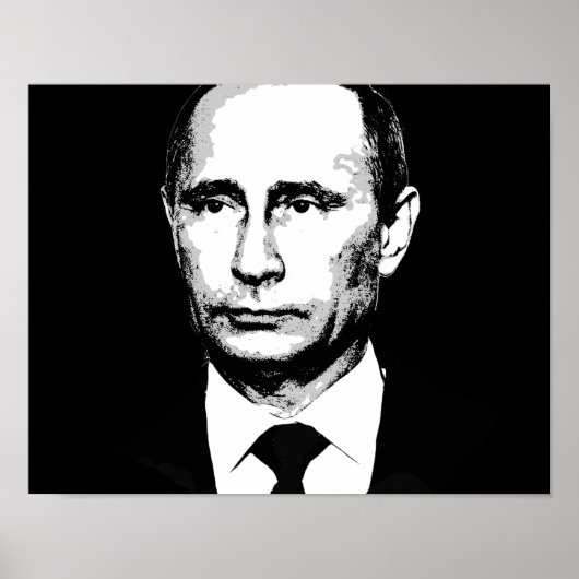 Vladamir Putin Face Poster (Vorne)
