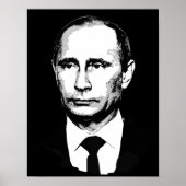Vladamir Putin Face Poster (Vorne)