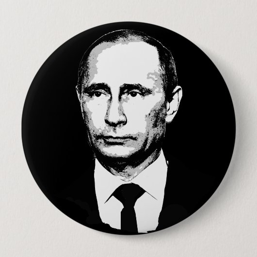 Vladamir Putin stellen gegenüber Button (Vorderseite)