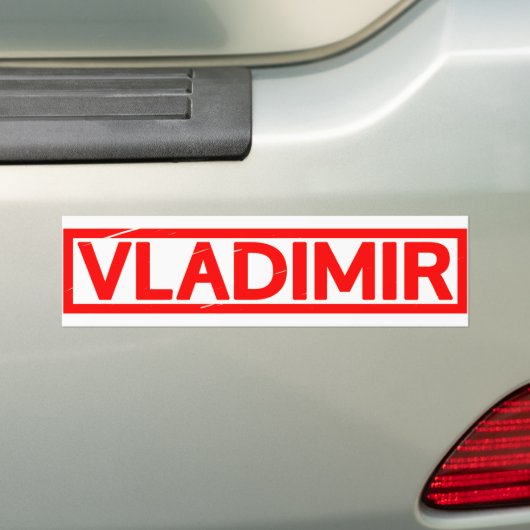 Vladimir Briefmarke Autoaufkleber (Auf Auto)