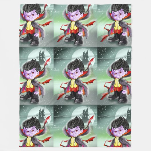 Vladimir das Vampire Blanket Fleecedecke (Vorderseite)