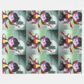 Vladimir das Vampire Blanket Fleecedecke (Vorderseite (Horizontal))