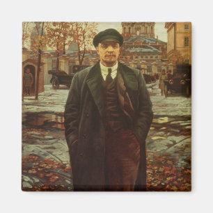 Vladimir Ilyich Lenin bei Smolny, c.1925 Magnet