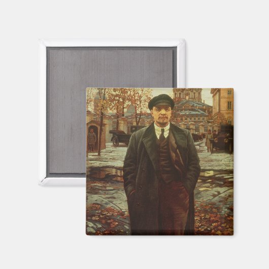 Vladimir Ilyich Lenin, Smolny, c.1925 Magnet (Vorderseite/Rückseite)