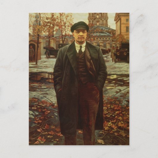 Vladimir Ilyich Lenin, Smolny, c.1925 Postkarte (Vorderseite)