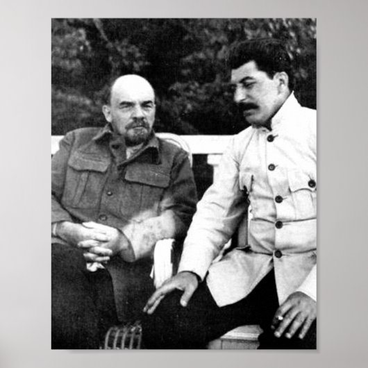 Vladimir Lenin And Joseph Stalin Poster (Vorne)