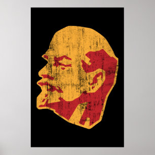 Vladimir-Lenin-ccp-Portrait Poster