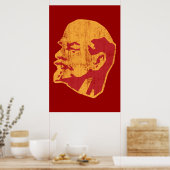 Vladimir-Lenin-ccp-Portrait Poster (Küche)