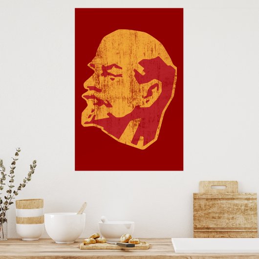 Vladimir-Lenin-ccp-Portrait Poster (Küche)