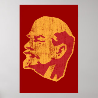 Vladimir-Lenin-ccp-Portrait Poster