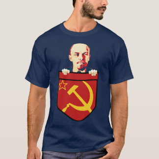 Vladimir Lenin Kommunismus Kastenpocket T-Shirt