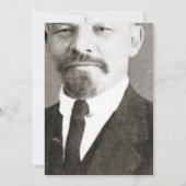 Vladimir Lenin Portrait Einladung (Vorderseite)