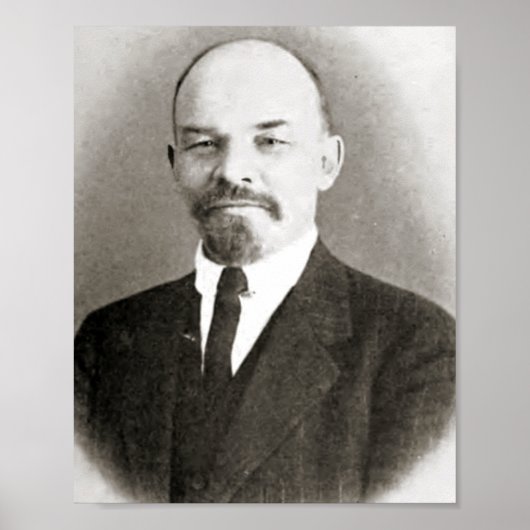 Vladimir Lenin Portrait Poster (Vorne)