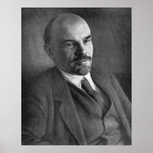 Vladimir Lenin Portrait Poster (Vorne)
