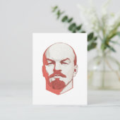 Vladimir Lenin Postkarte (Stehend Vorderseite)