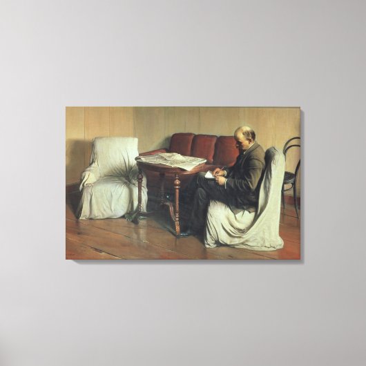 Vladimir Lenin, Smolny, 1930 Leinwanddruck (Vorderseite)