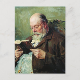 Vladimir Makovsky - Portrait des Akademikers Yanzh Postkarte