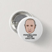 VLADIMIR PUTIN BUTTON (Vorne & Hinten)