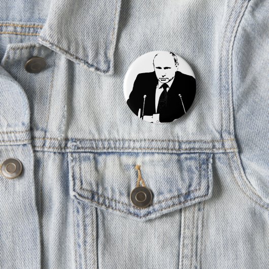 VLADIMIR PUTIN BUTTON BACK ABZEICHEN (Beispiel)