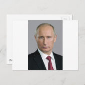 Vladimir Putin Gear Postkarte (Vorne/Hinten)