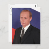 Vladimir Putin Gear Postkarte (Vorne/Hinten)