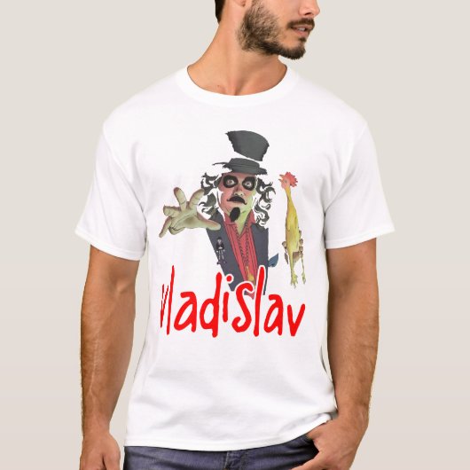 Vladislav Top Hat Character T - Shirt (Vorderseite)