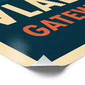 Vladiwostok - Tor zum Pazifik Poster (Ecke)