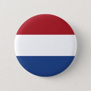 Vlag Packwagen Nederland - Flagge der Niederlande Button