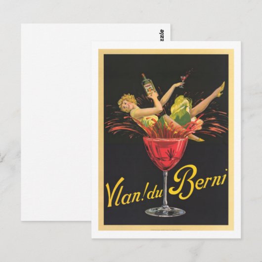 Vlan! du Berni Postkarte (Vorne/Hinten)