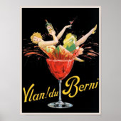 "Vlan du Berni" Vintages Wine Advertising Poster (Vorne)