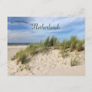Vlieland Stranddünen Niederlande Postkarte