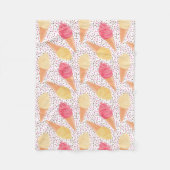 Vliesdecke aus Eiscreme Fleecedecke (Vorderseite)