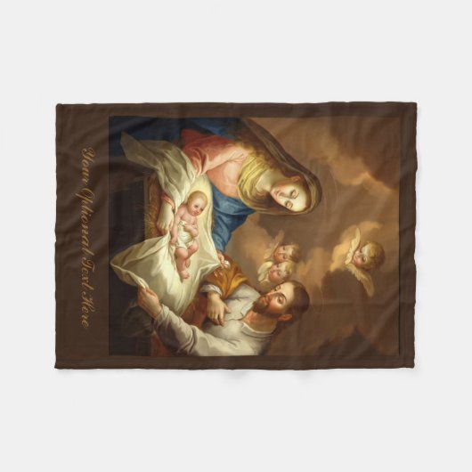 Vliesdecke "La Natividad" Fleecedecke (Vorderseite (Horizontal))