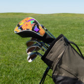 Vliesstofffloral Golf Club Headcover (In SItu)