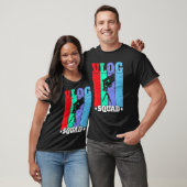 Vlog Squad Social Media Content Creator Vlogger 1 T-Shirt (Unisex)