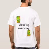 Vlog Team der begrenzten Ausgabe Shirt (Rückseite)