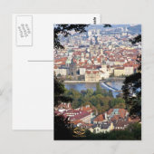 Vltava Fluss Prag Postkarte (Vorne/Hinten)