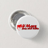 VMars Knopfrot Button (Vorne & Hinten)